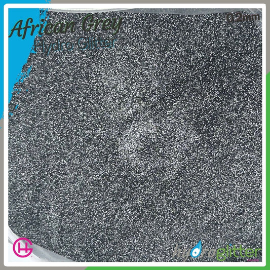 African Grey 💧 Hydro Glitter
