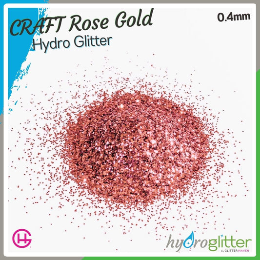 CRAFT Rose Gold 💧 Hydro Glitter