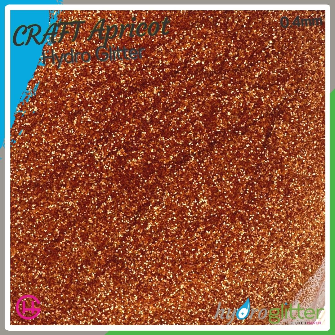 CRAFT Apricot 💧 Hydro Glitter