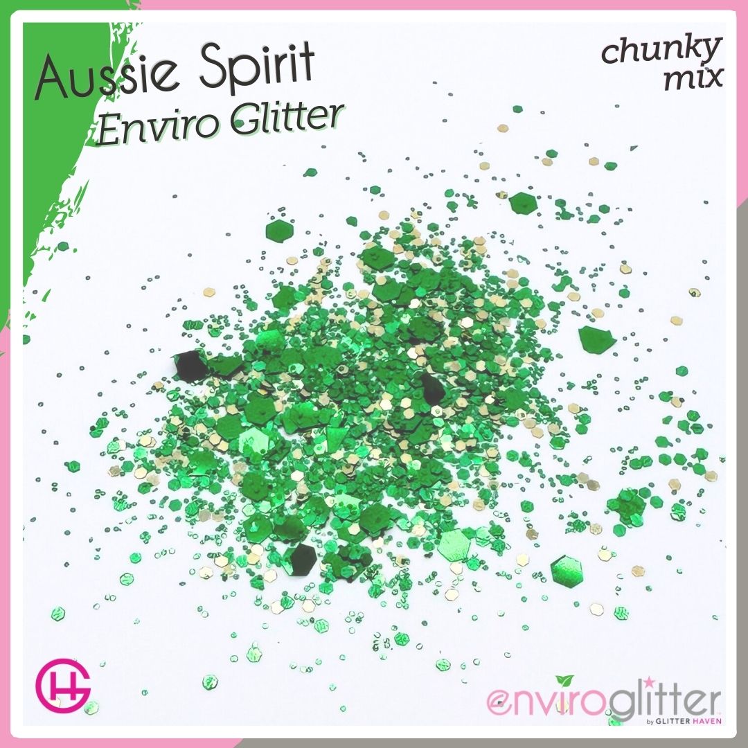 Biodegradable Glitter Mixes made in Melbourne