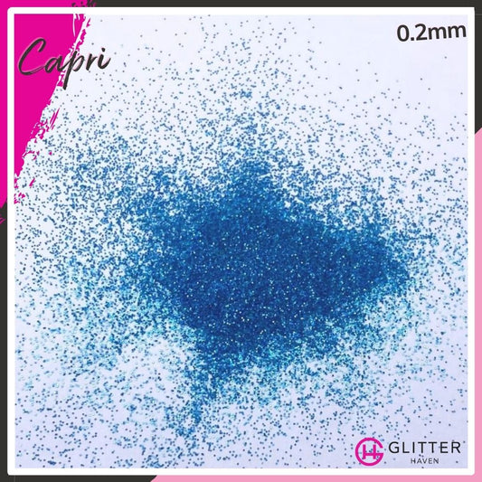 Capri 0.2mm hex Traditional Glitter