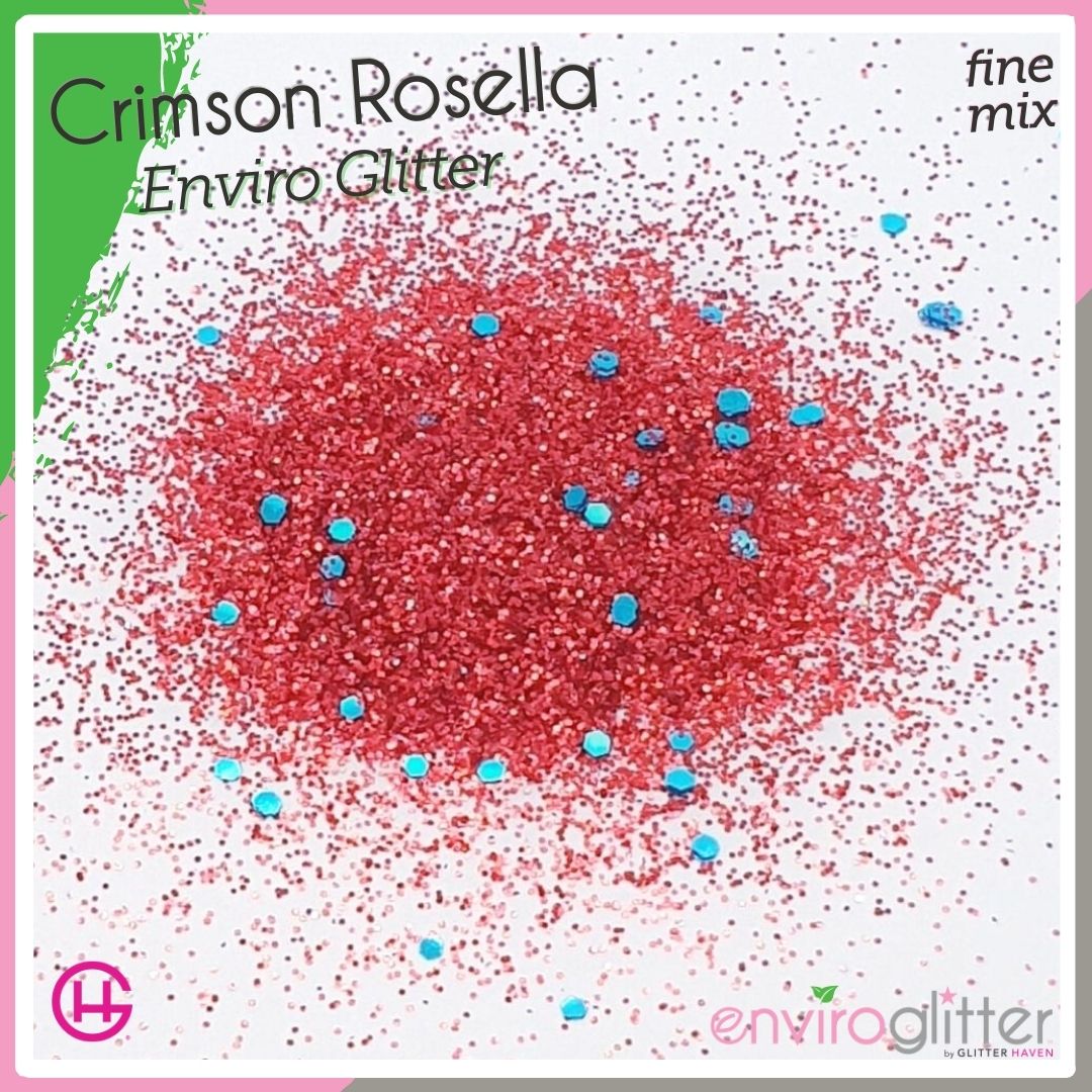 Crimson Rosella š Enviro Glitter