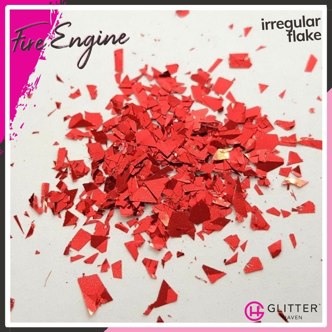 Fire Engine Flake Traditional Glitter