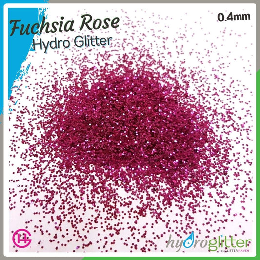 Fuchsia Rose 💧 Hydro Glitter