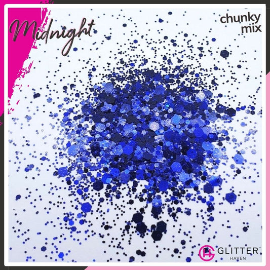 Midnight Chunky Mix Traditional Glitter