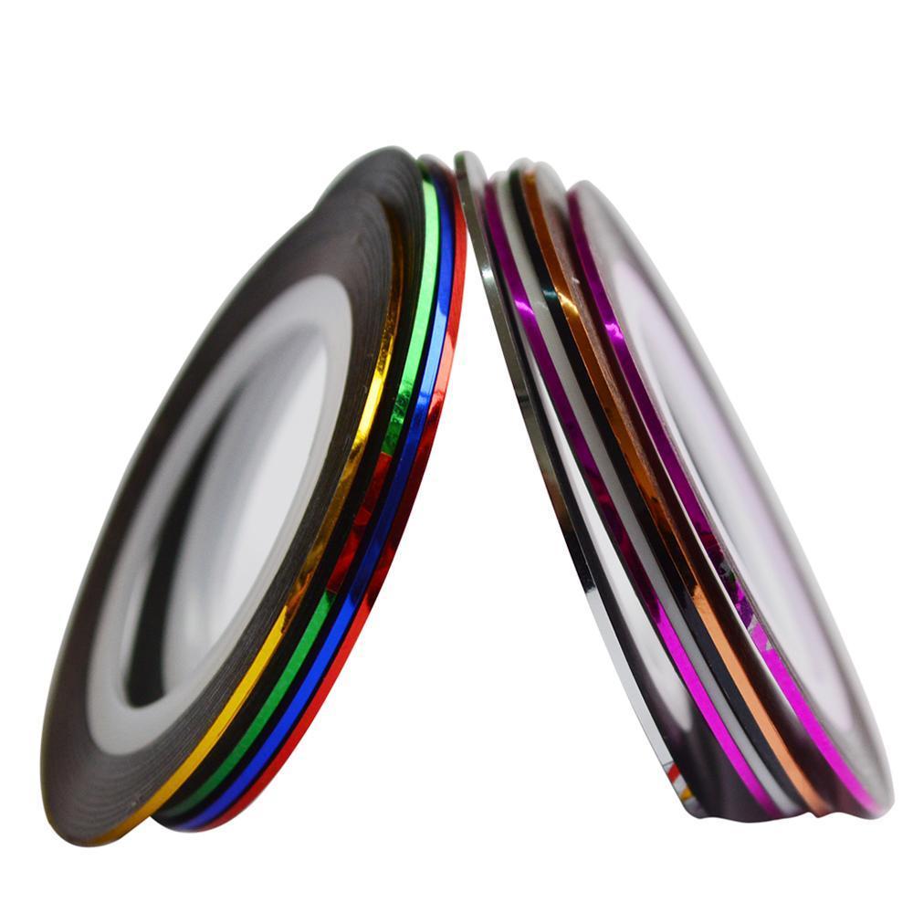 Metallic Striping Tape - 10 Roll Pack