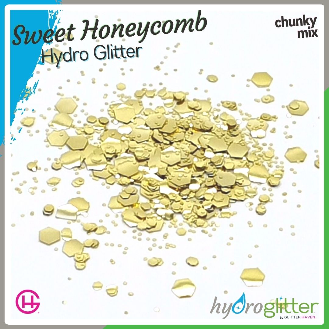 Sweet Honeycomb 💧 Hydro Glitter