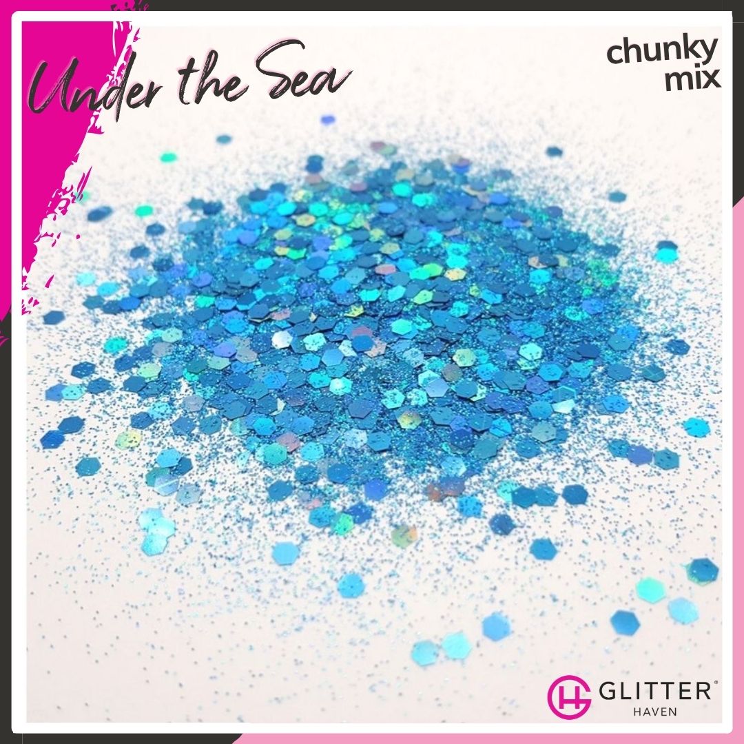 Under the Sea Chunky Mix Traditional Glitter