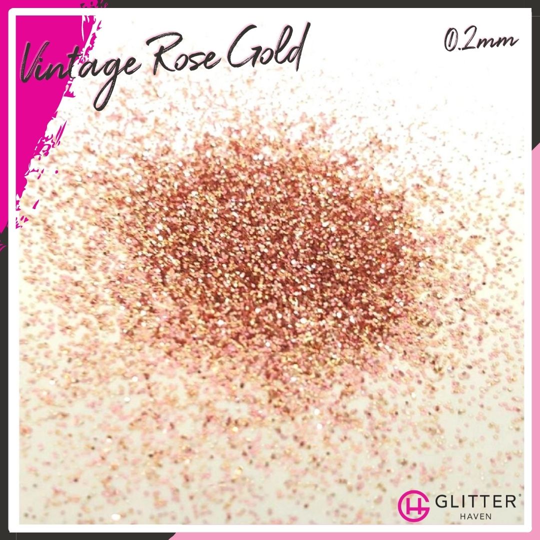 Vintage shop rose gold