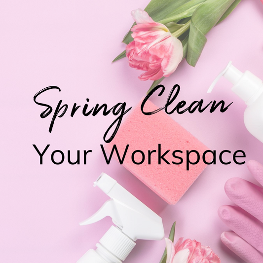 FOUR TOP TIPS TO SPRING CLEAN YOUR WORKSPACE