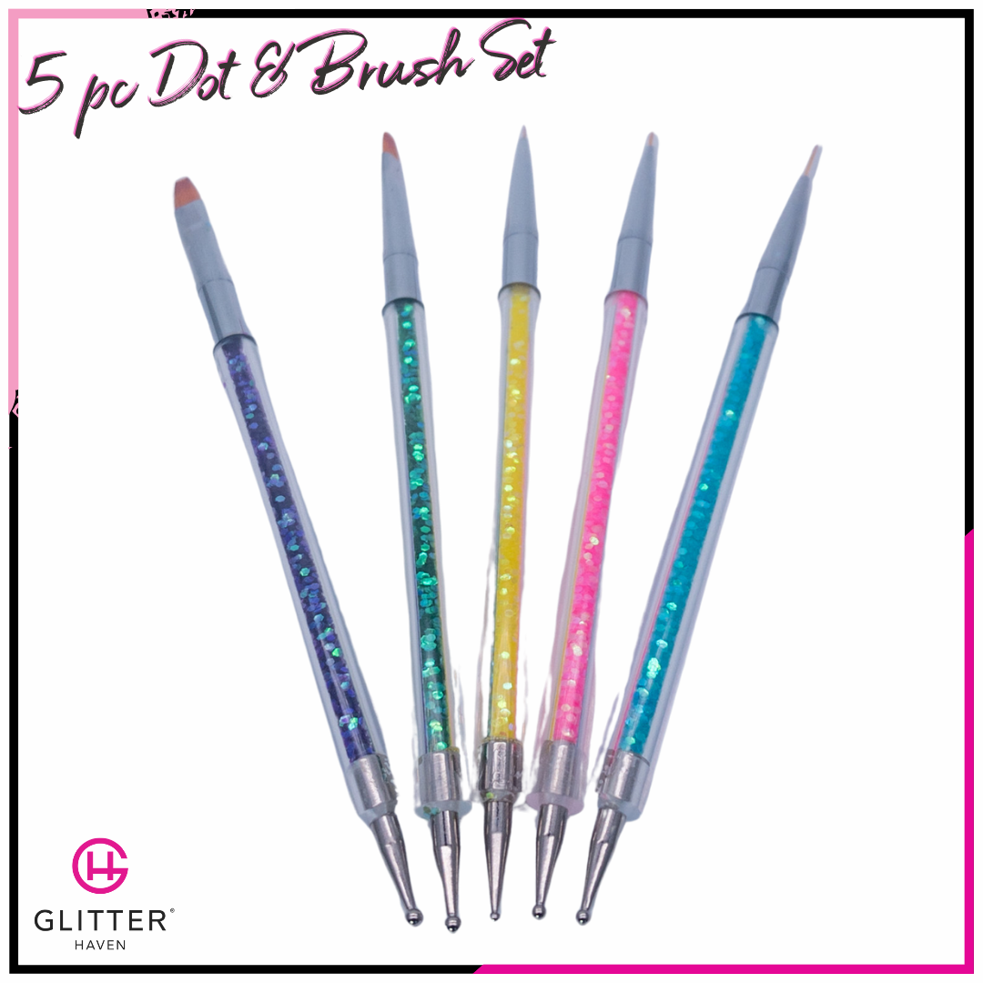 5 Piece Dotting Tool/Brush Set