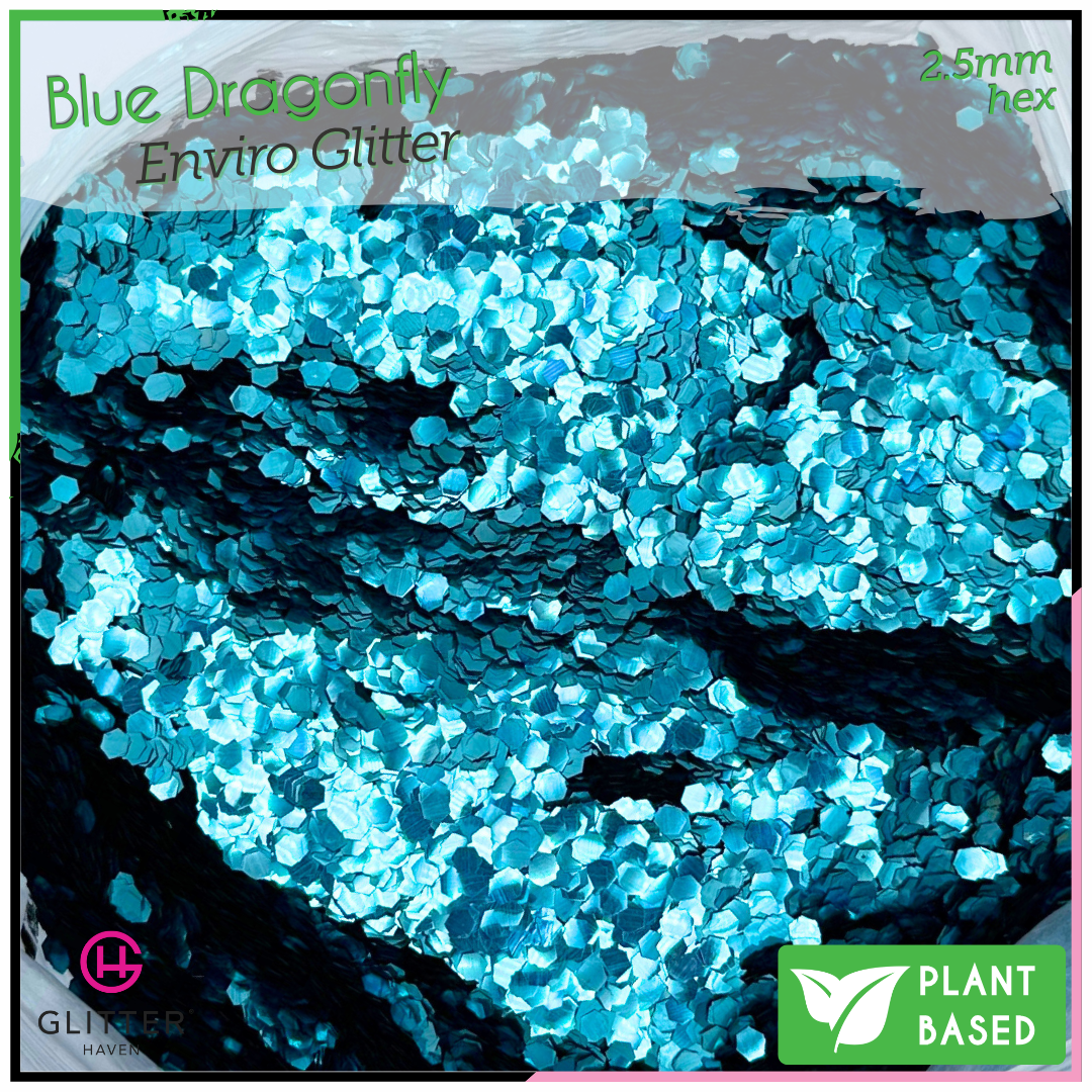 Blue Dragonfly 🍃 Enviro Glitter