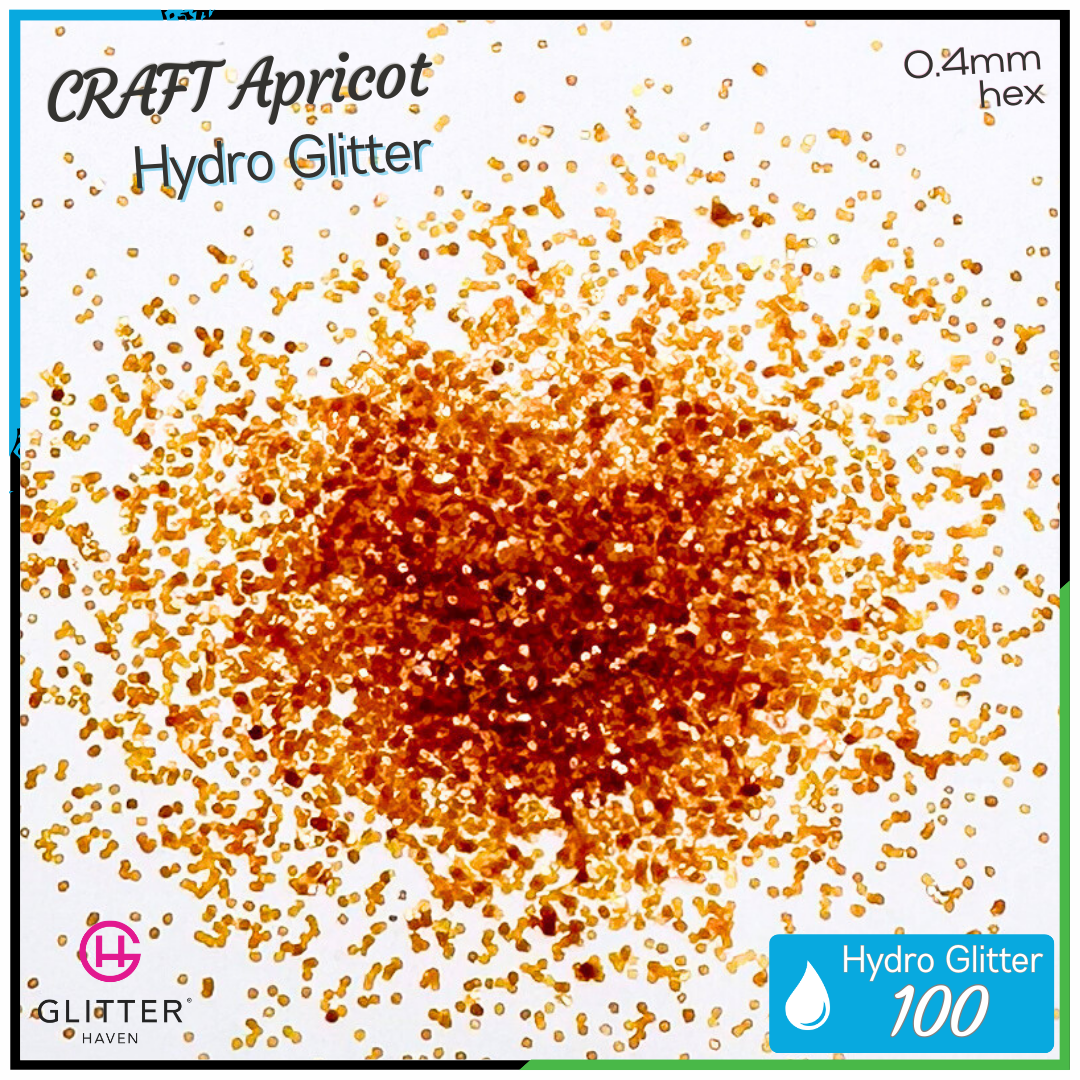 CRAFT Apricot 💧 Hydro Glitter
