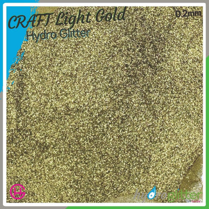 CRAFT Light Gold 💧 Hydro Glitter