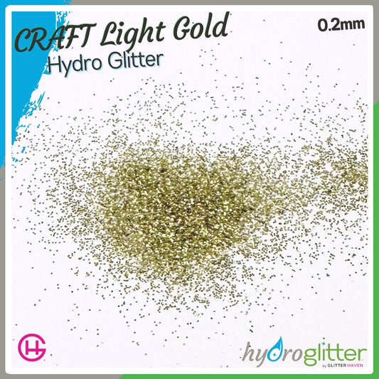 CRAFT Light Gold 💧 Hydro Glitter