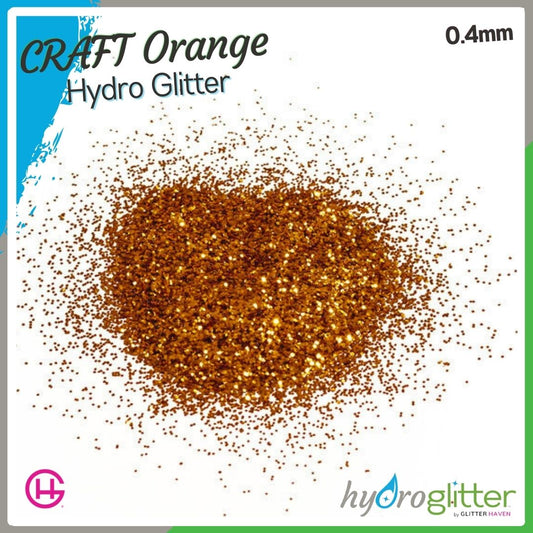 CRAFT Orange 💧 Hydro Glitter