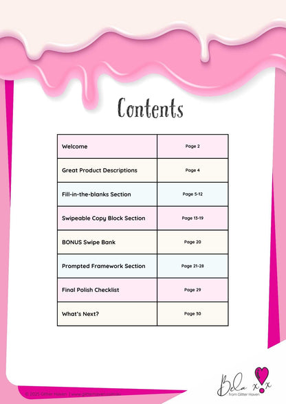 Crafted to Convert: Product Description Templates