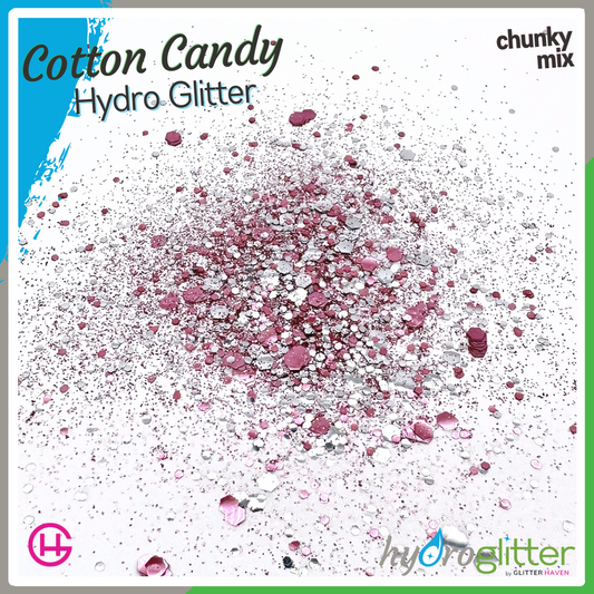 Cotton Candy 💧 Hydro Glitter