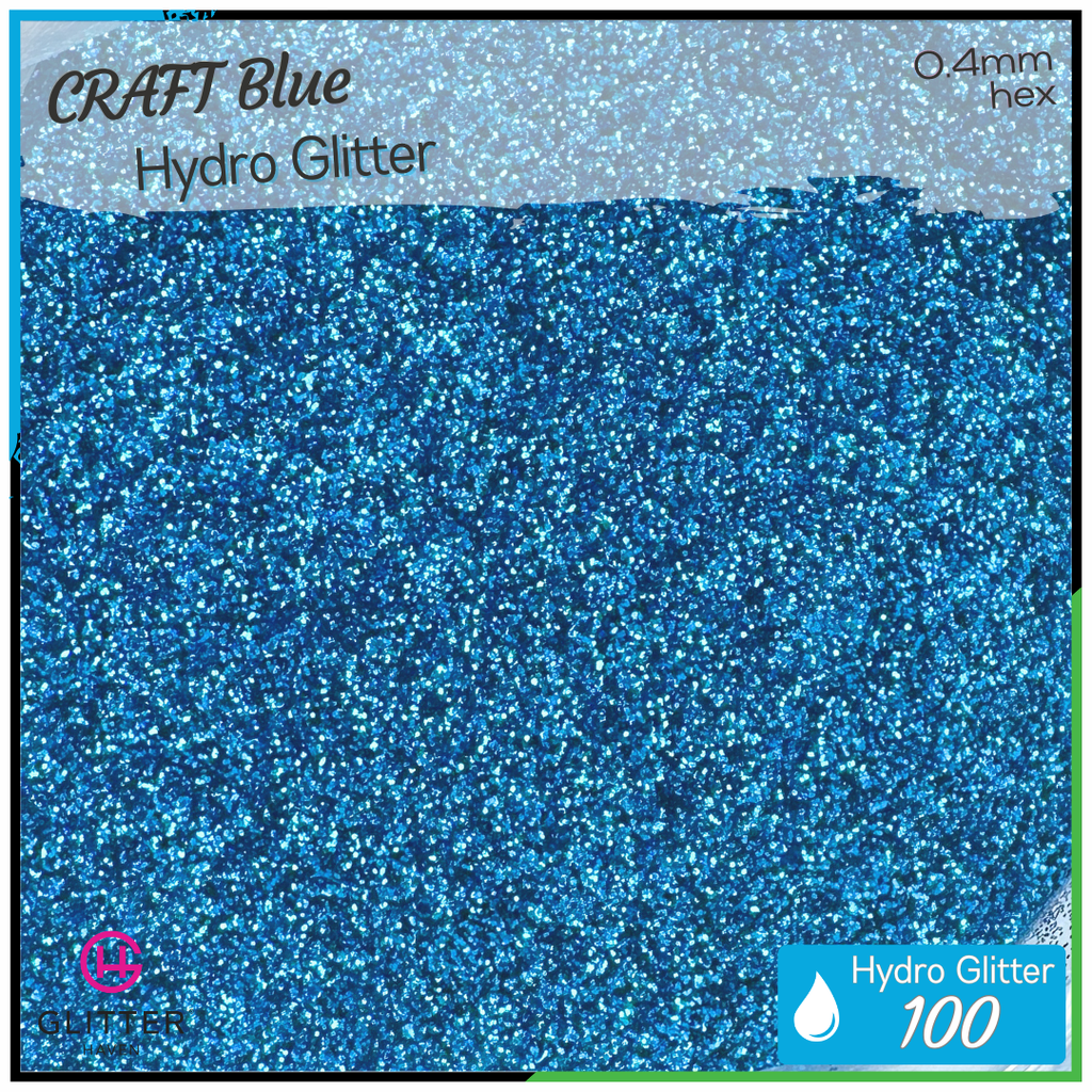 CRAFT Blue 💧 Hydro Glitter
