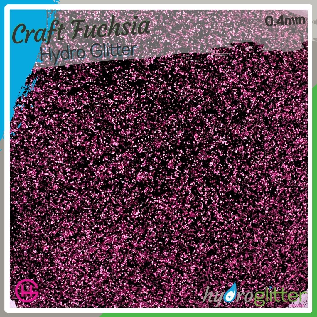 CRAFT Fuchsia 💧 Hydro Glitter