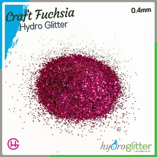CRAFT Fuchsia 💧 Hydro Glitter