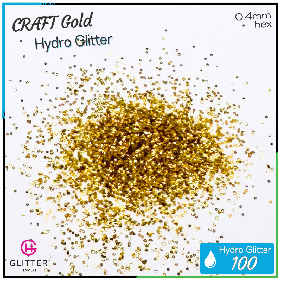 CRAFT Gold 💧 Hydro Glitter