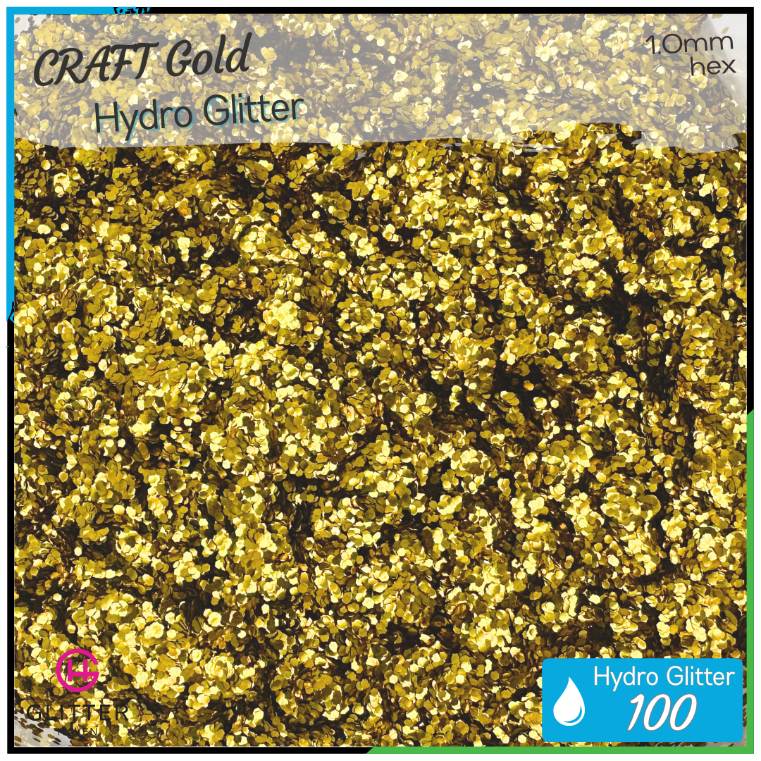 CRAFT Gold 💧 Hydro Glitter