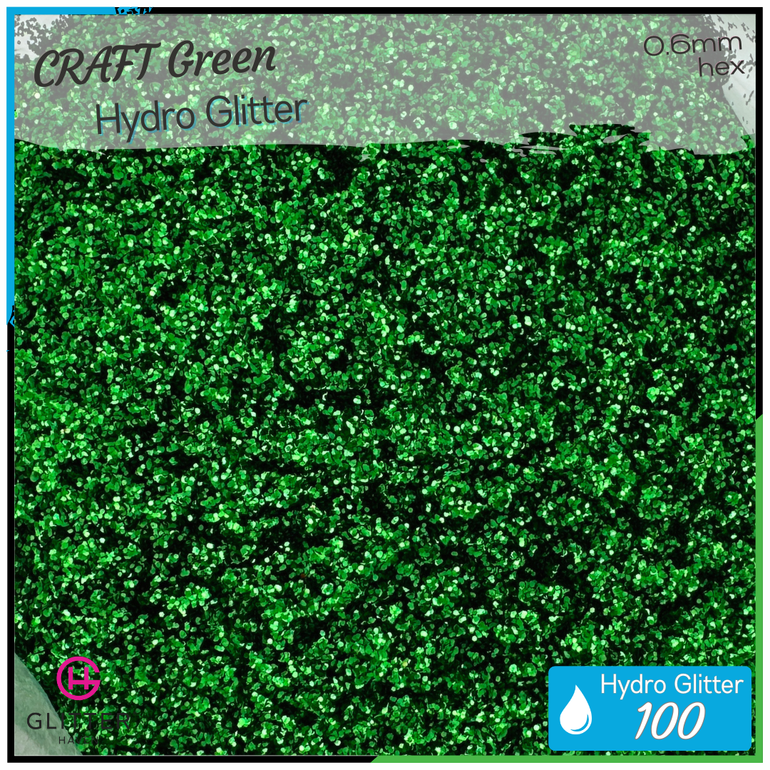 CRAFT Green 💧 Hydro Glitter