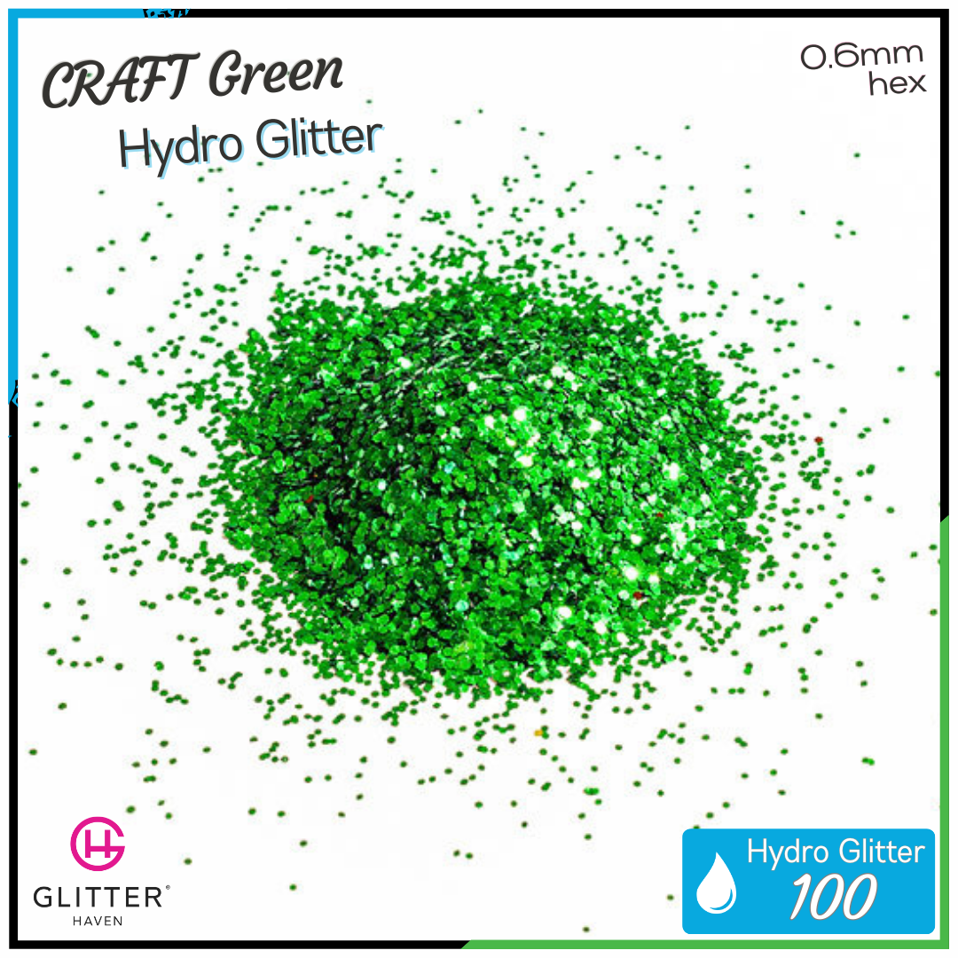 CRAFT Green 💧 Hydro Glitter