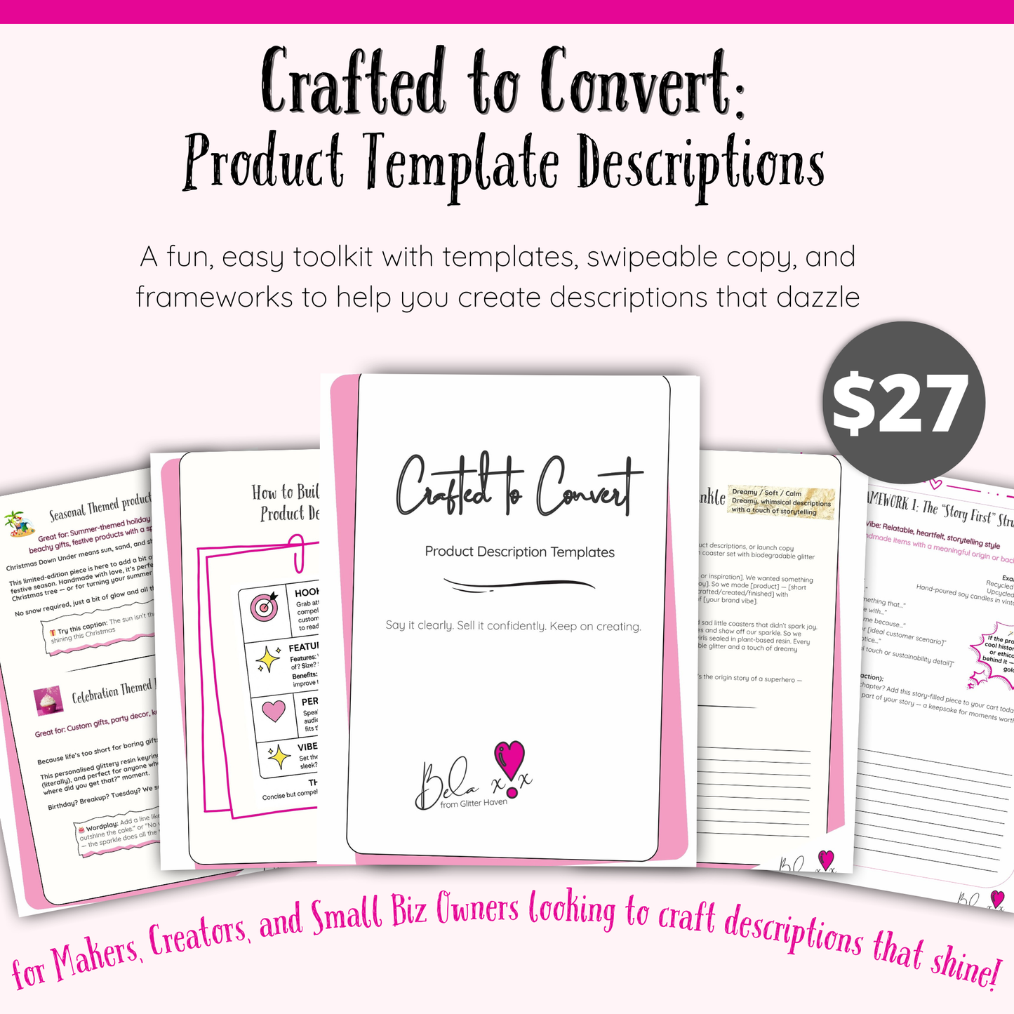 Crafted to Convert: Product Description Templates