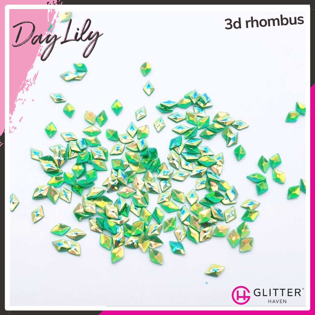 Day Lily - 3D Diamond