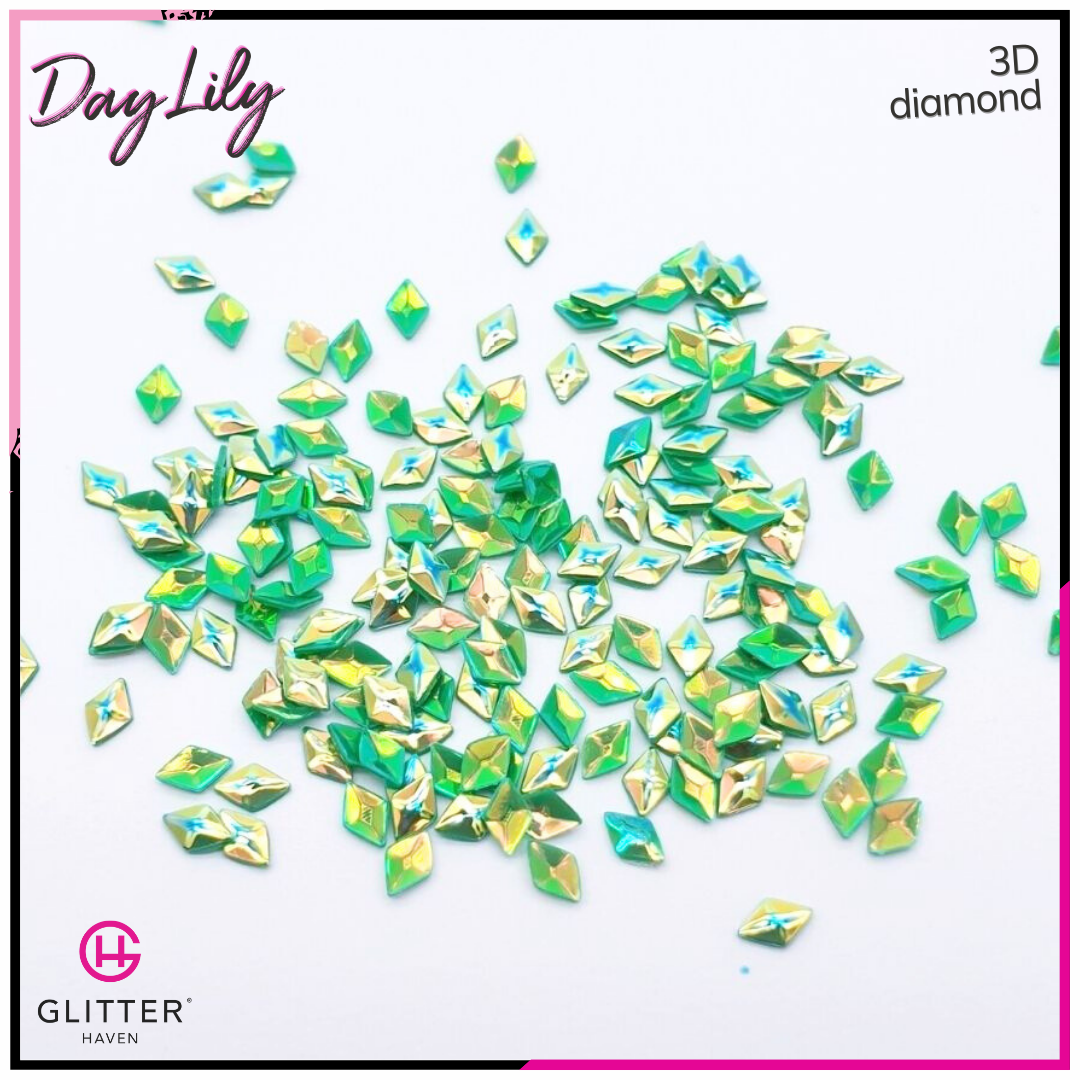Day Lily - 3D Diamond