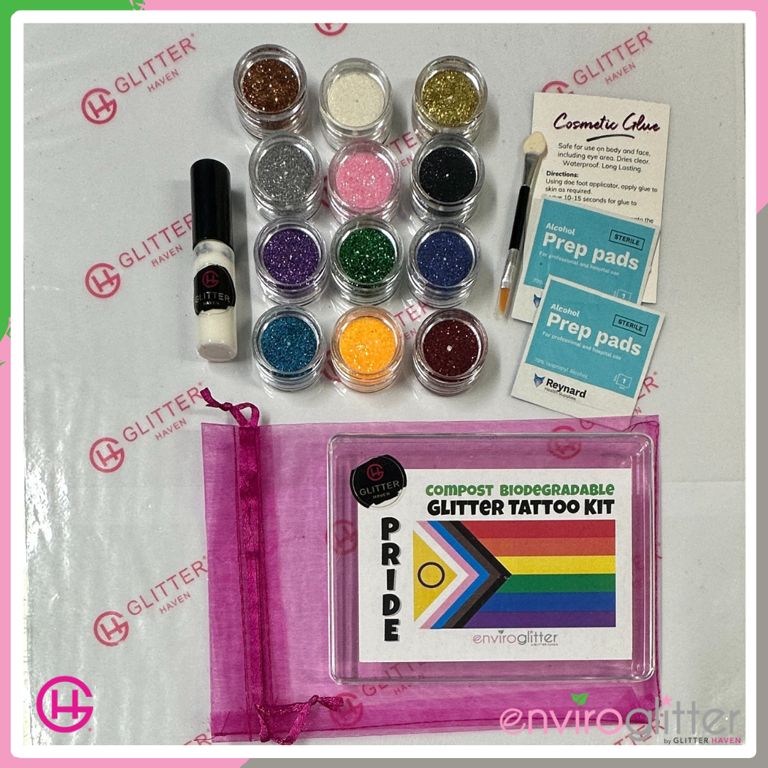 Pride Glitter Tattoo Kit
