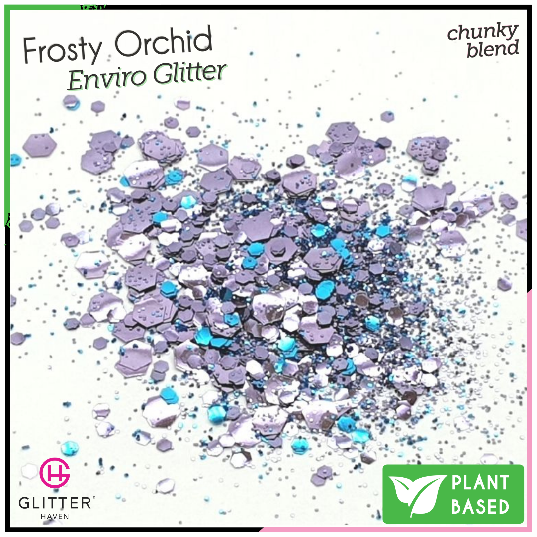 Frosty Orchid 🍃 Enviro Glitter