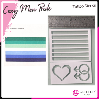 Pride Glitter Tattoo Kit