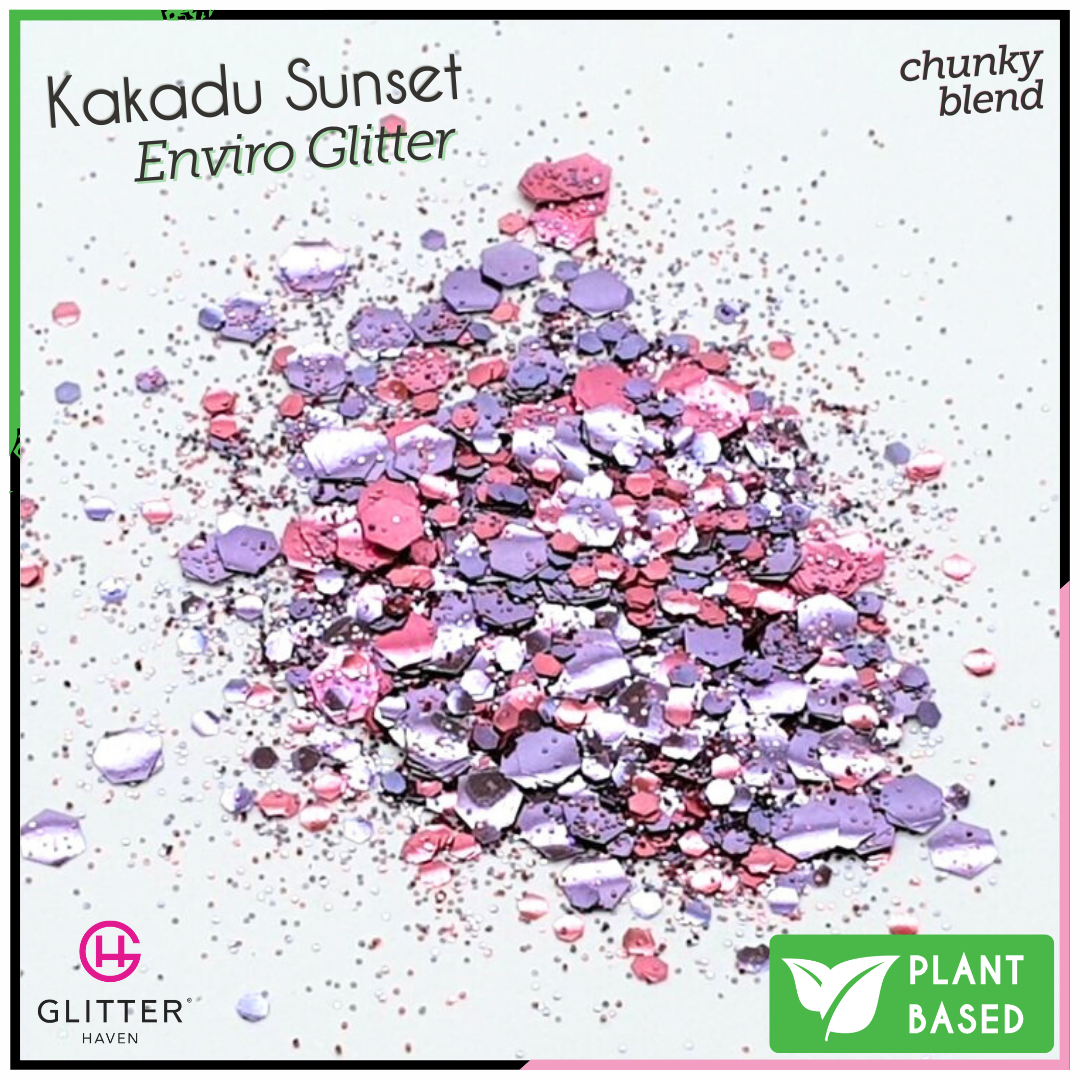 Kakadu Sunset 🍃 Enviro Glitter