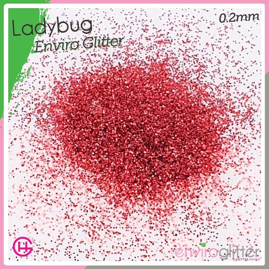 Lady Bug 🍃 Enviro Glitter