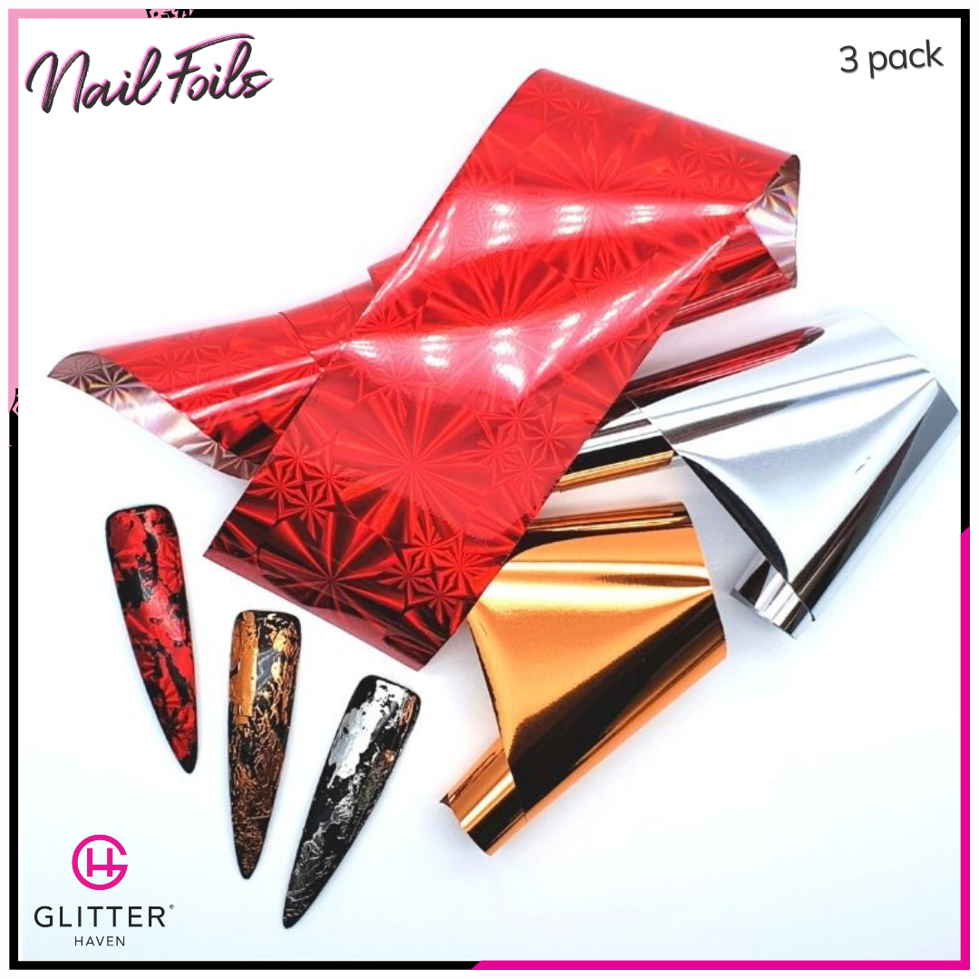 Nail Foils - 3 pack