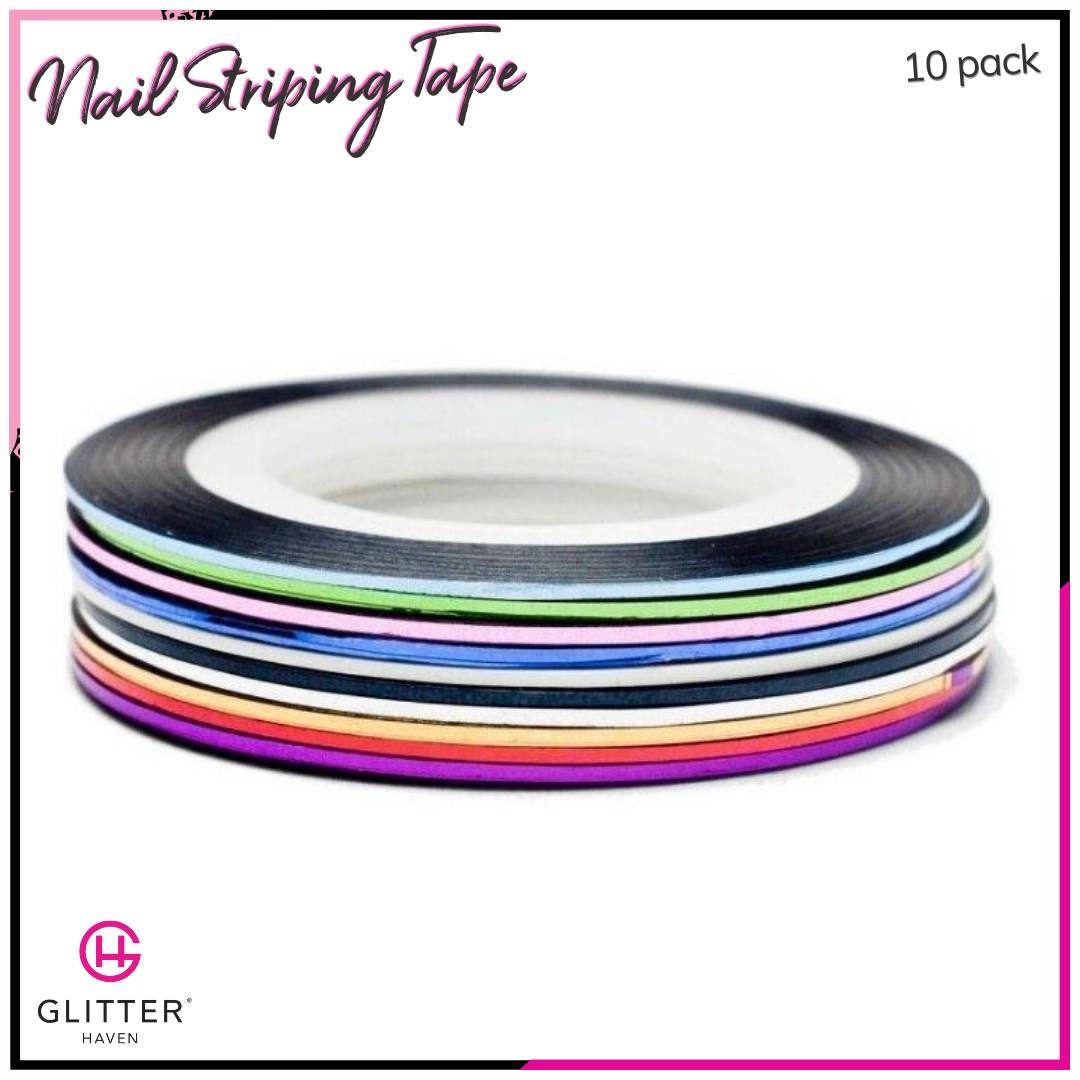 Metallic Striping Tape - 10 Roll Pack