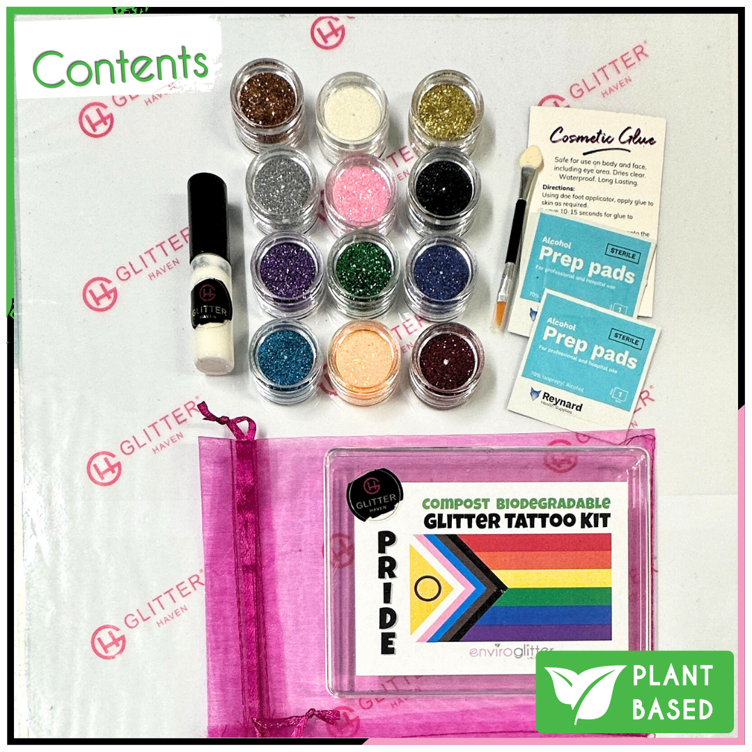 Pride Glitter Tattoo Kit