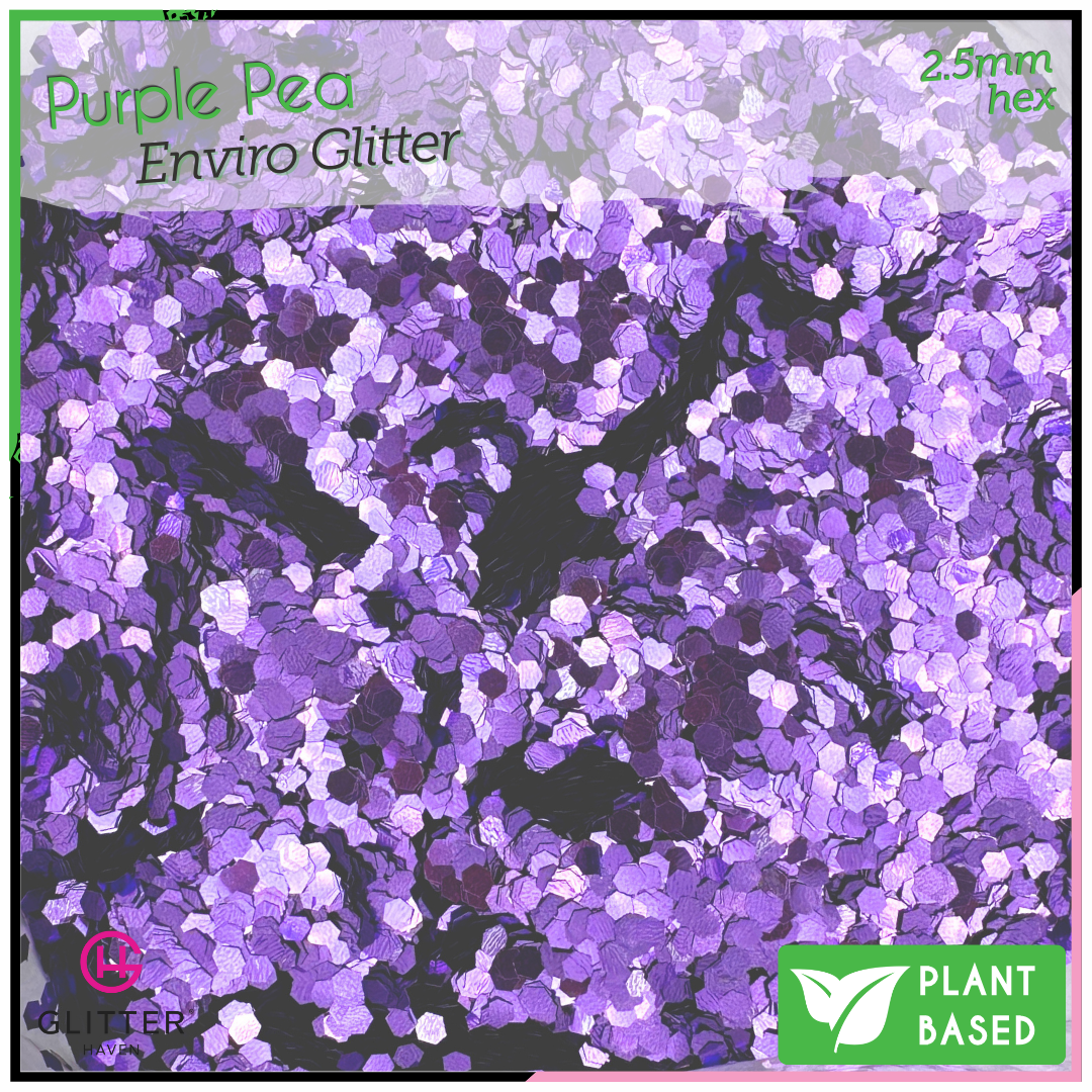 Purple Pea 🍃 Enviro Glitter
