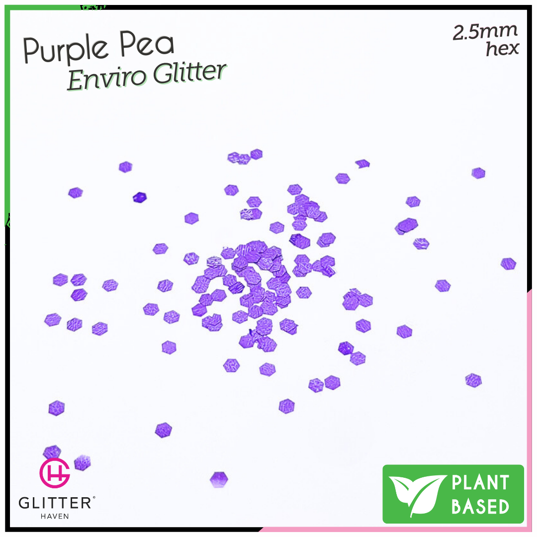 Purple Pea 🍃 Enviro Glitter