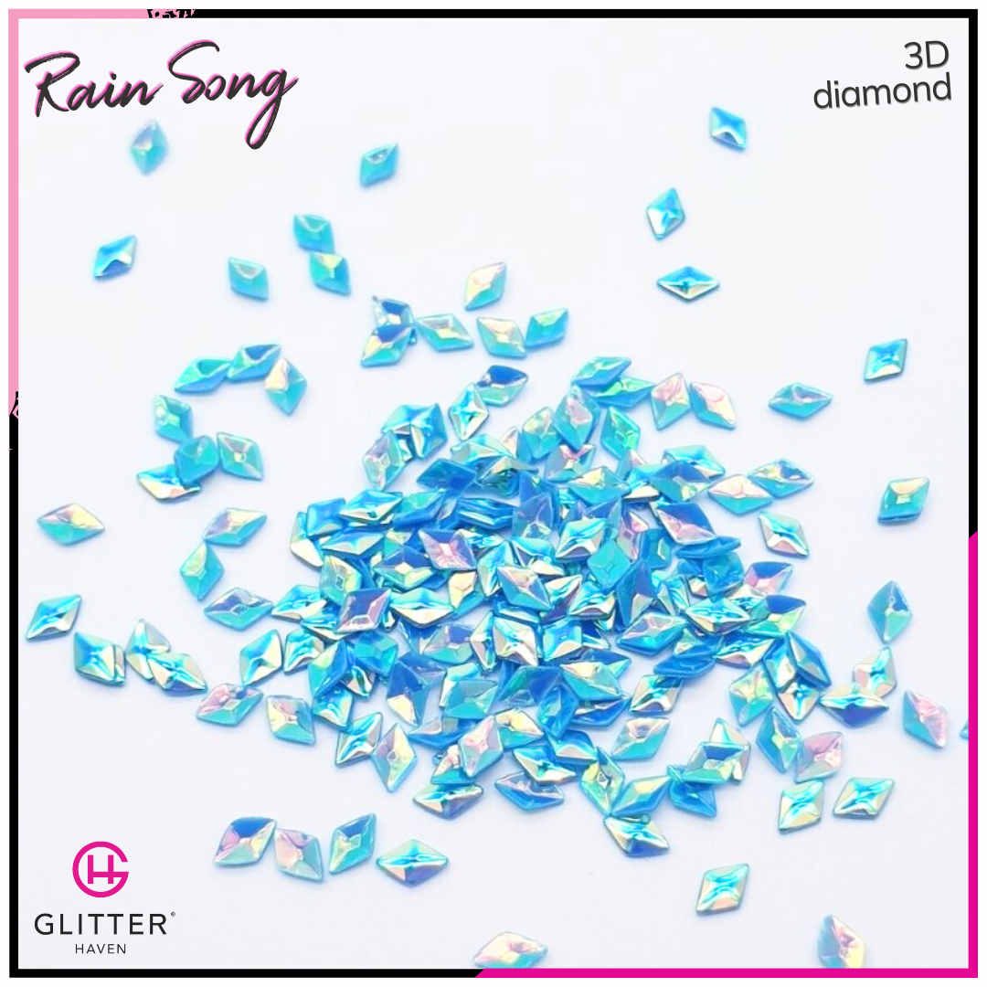 Rain Song - 3D Diamond