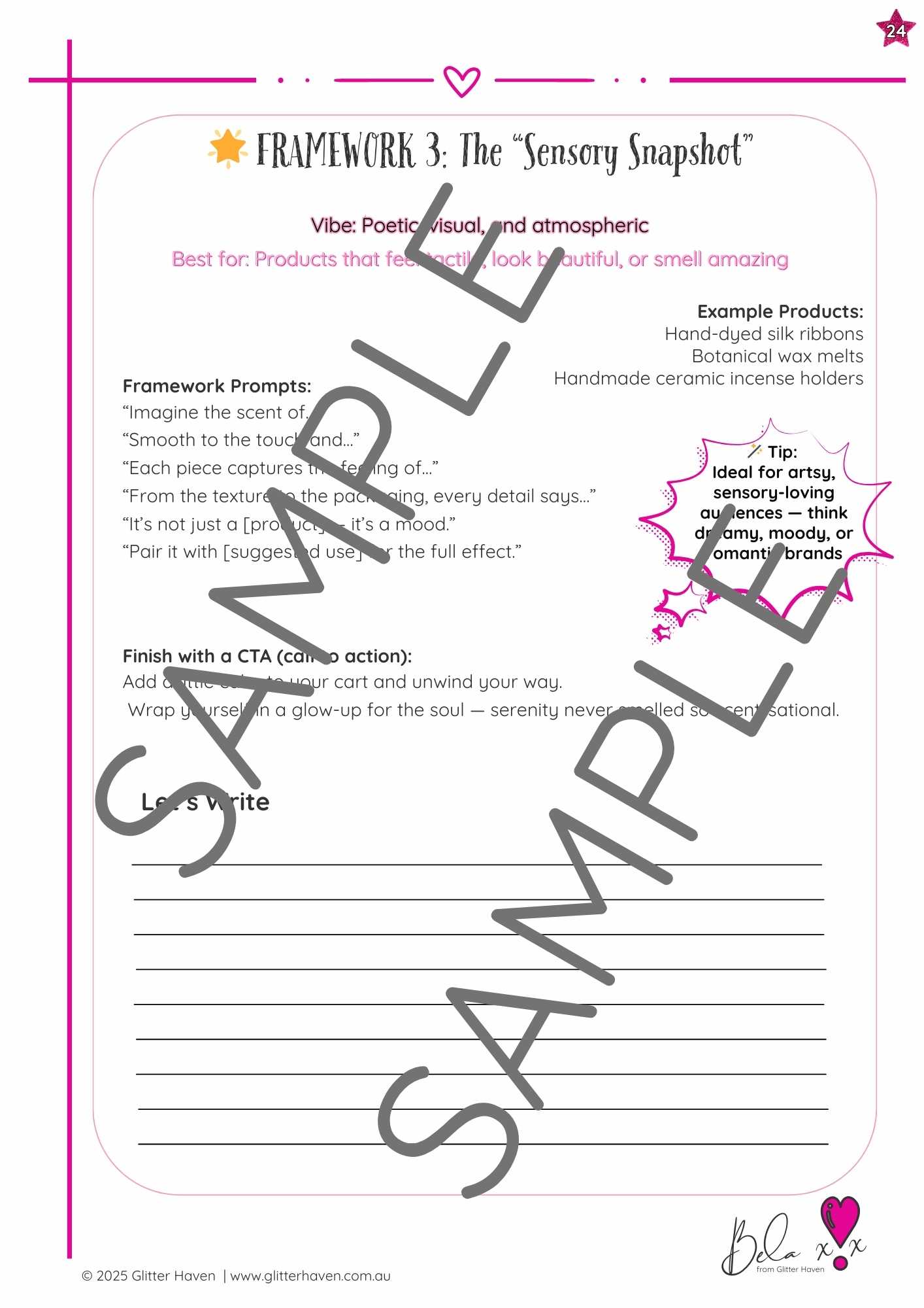 Crafted to Convert: Product Description Templates