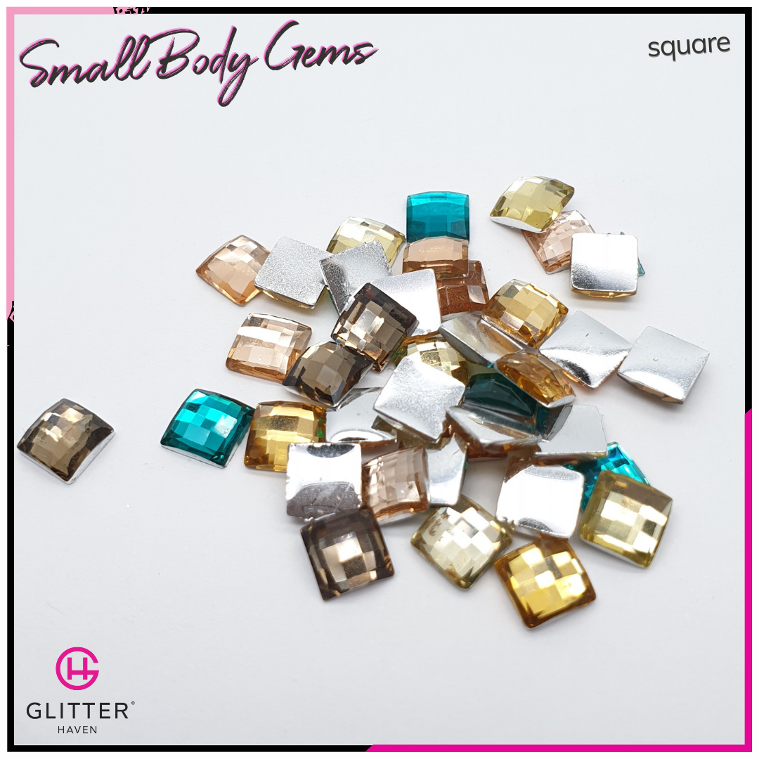 Small Square Body Gems