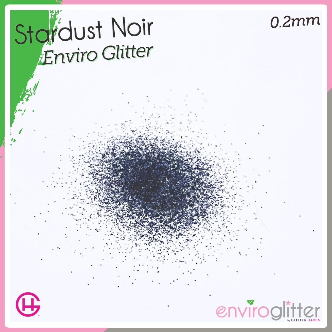 Stardust Noir 🍃 Enviro Glitter