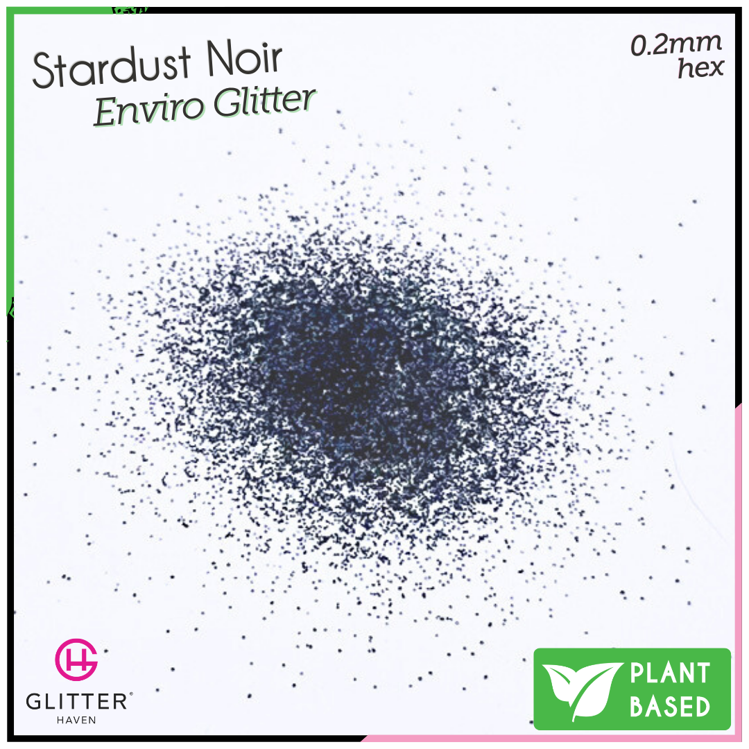 Stardust Noir 🍃 Enviro Glitter