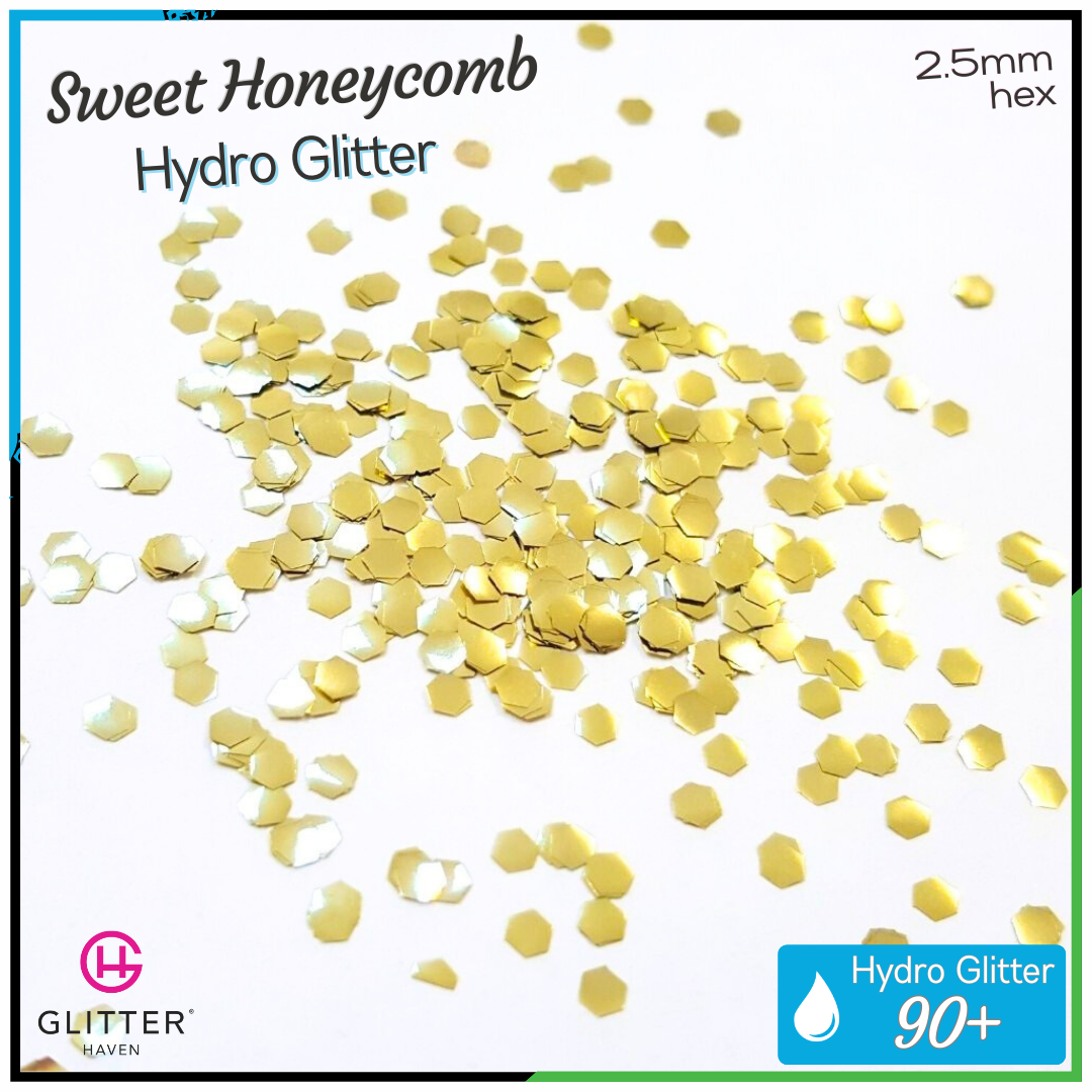 Sweet Honeycomb 💧 Hydro Glitter