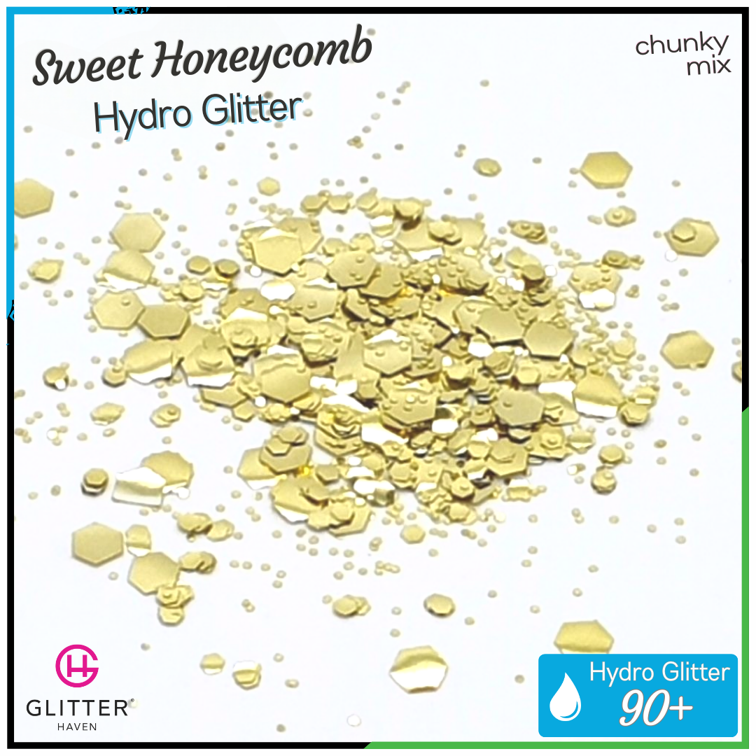 Sweet Honeycomb 💧 Hydro Glitter