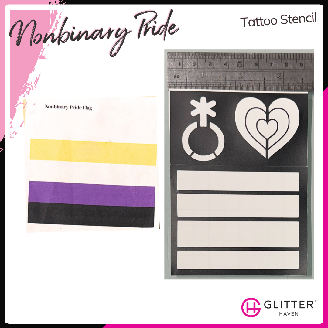 Pride Glitter Tattoo Kit